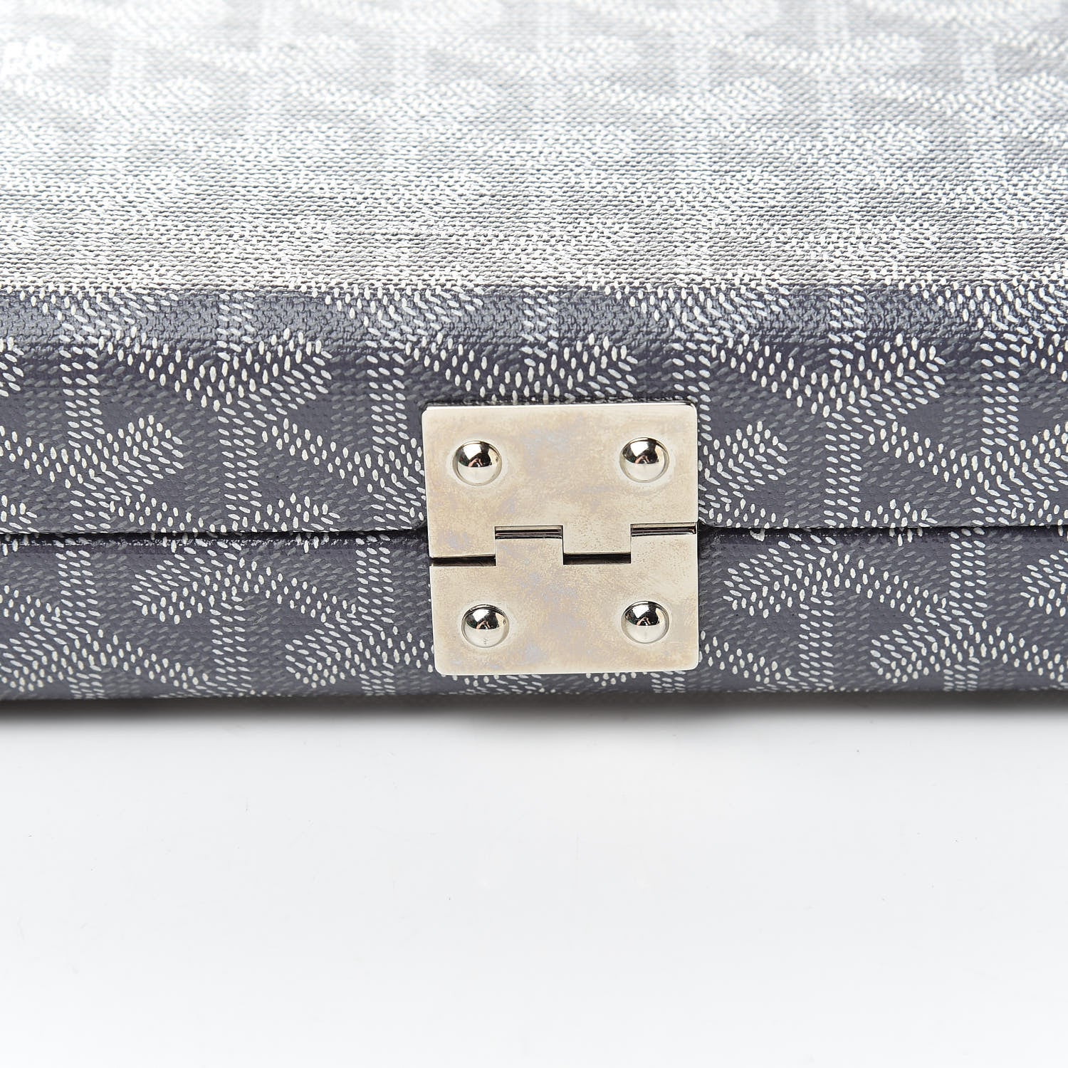 Goyard Goyardine Saint Honore Clutch Grey 11 of 13