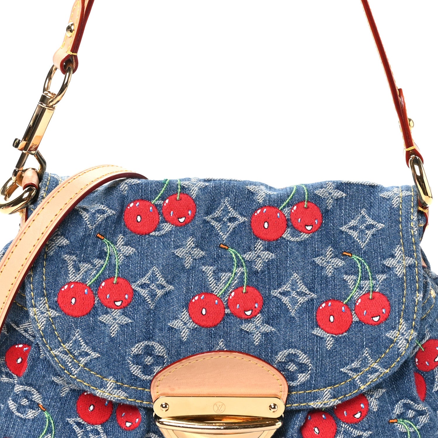 Louis Vuitton LV X TM Monogram Denim Cerises Sunset 7 of 9