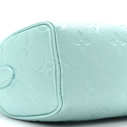 Louis Vuitton Empreinte Monogram Nano Speedy Pearly Lagoon Turquoise 7 of 9
