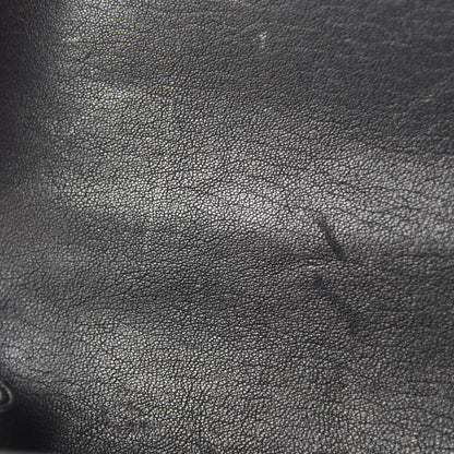 Saint Laurent Sheepskin Matelasse Chevron Monogram Large College Satchel Black 9 of 14