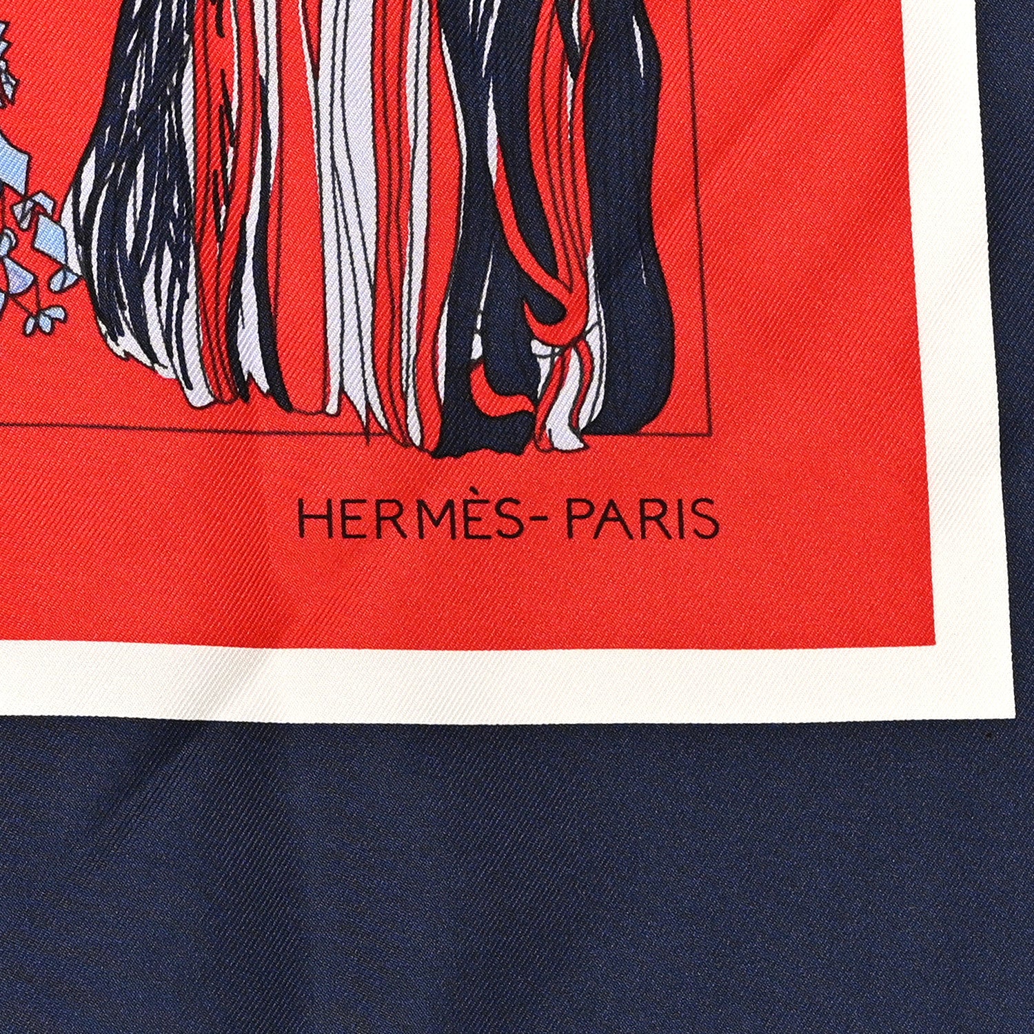 Hermes Silk Passementerie Quadri Scarf 90 3 of 7
