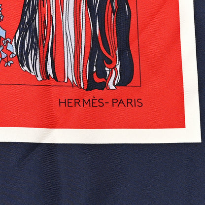 Hermes Silk Passementerie Quadri Scarf 90 3 of 7