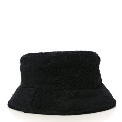 Chanel Terry Cloth CC Bucket Hat M Black 2 of 6