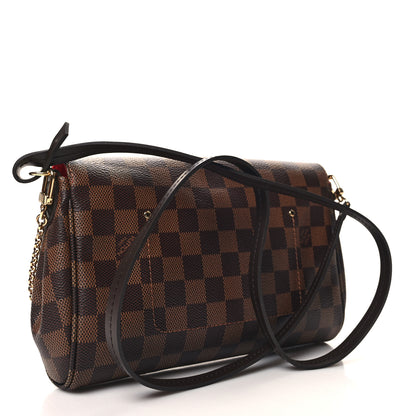 Louis Vuitton LOUIS VUITTON Damier Ebene Favorite MM 3 of 11