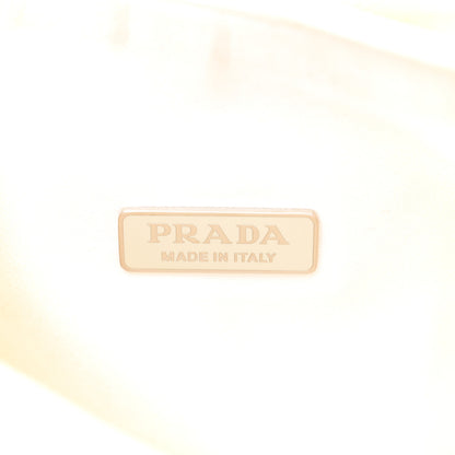 Prada Satin Crystal Mini Re-Edition 2000 Bag White 6 of 12