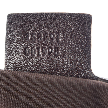 Gucci Monogram Pelham Studded Shoulder Bag Brown 6 of 19