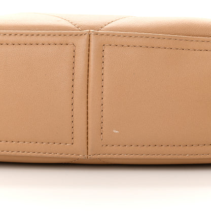 Chanel Calfskin Stitched Easy Mood Hobo Beige 11 of 11