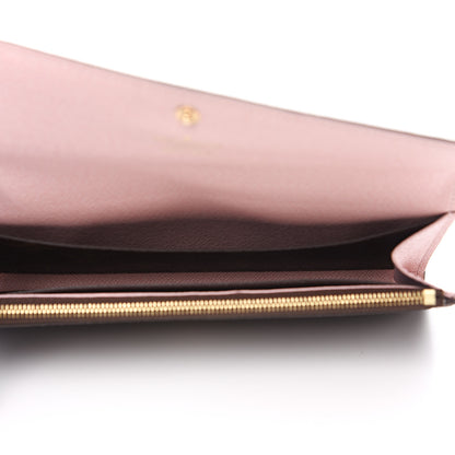 Louis Vuitton Monogram Emilie Wallet Rose Ballerine 4 of 6