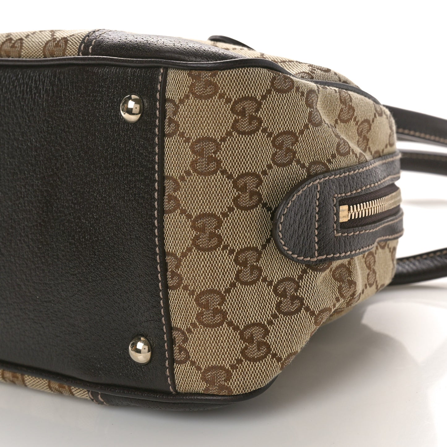 Monogram Small Princy Satchel Dark Brown