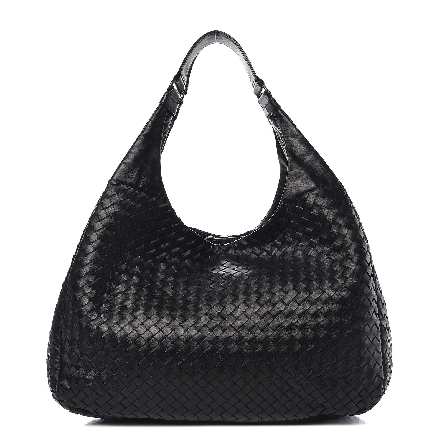 Bottega Veneta Nappa Intrecciato Large Campana Black 1 of 13