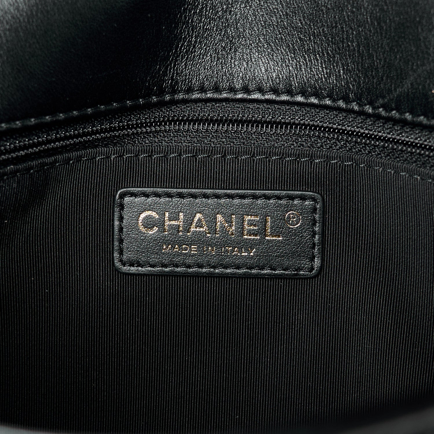 Chanel Calfskin Stitched CC Case Flap Bag Black 6 of 11