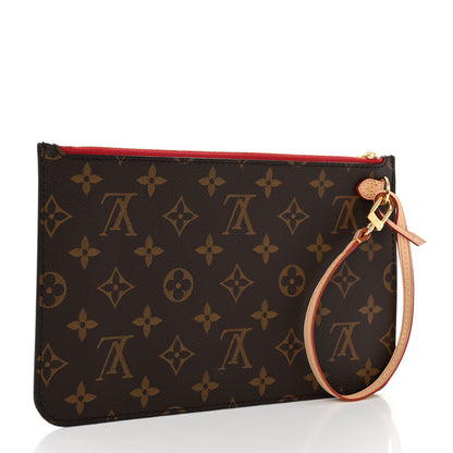 Louis Vuitton Monogram Neverfull MM GM Pochette Cherry 3 of 6