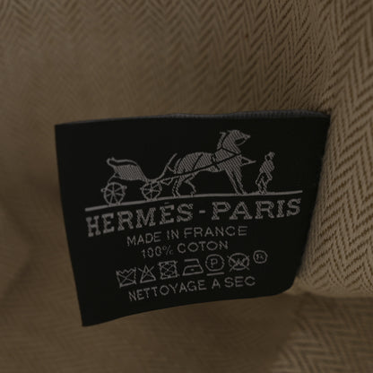 Hermes Canvas Small Bride-A-Brac Pouch Vert Foret 6 of 9