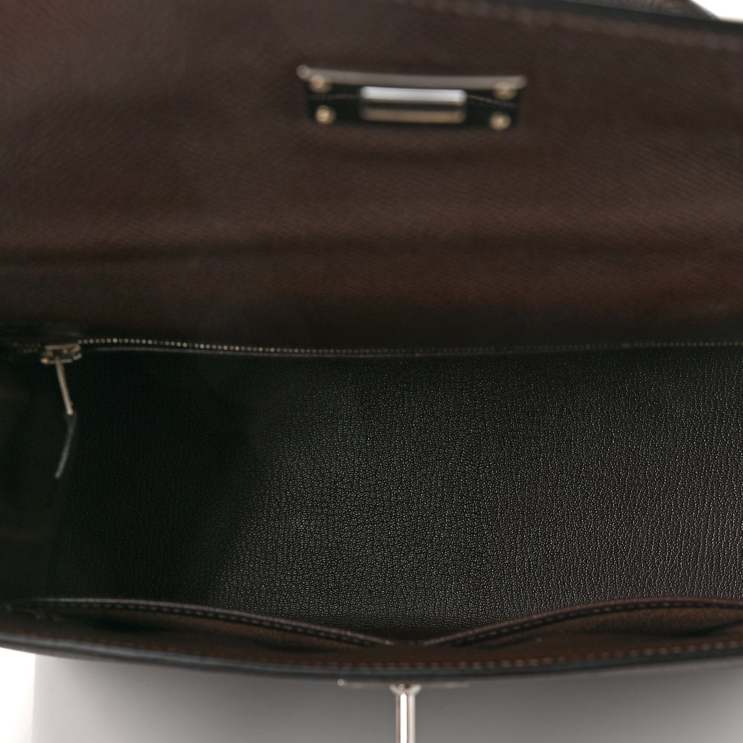Hermes Epsom Kelly Sellier 28 Chocolate 5 of 6