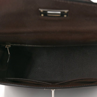 Hermes Epsom Kelly Sellier 28 Chocolate 5 of 6
