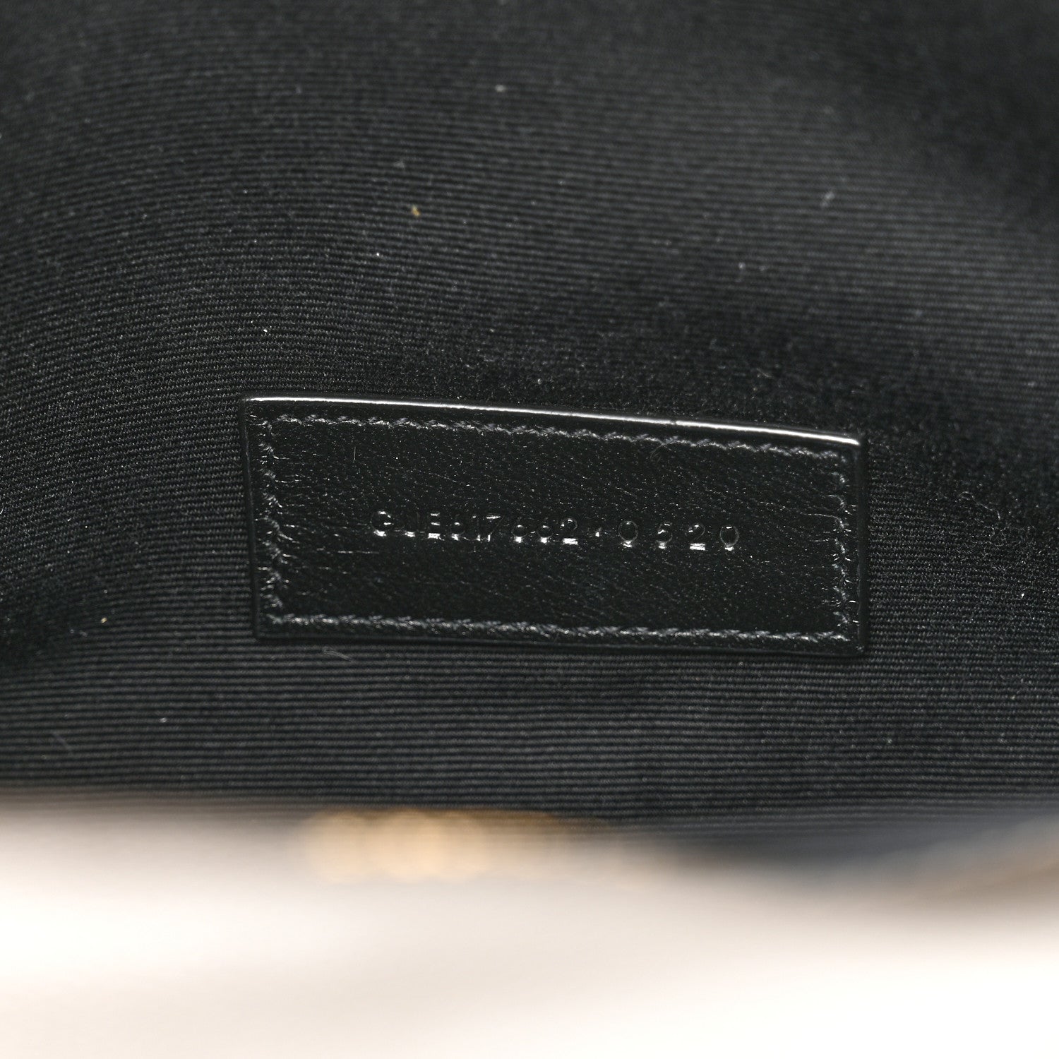 Saint Laurent Grain De Poudre Matelasse Chevron Monogram Envelope Clutch Earth 7 of 7