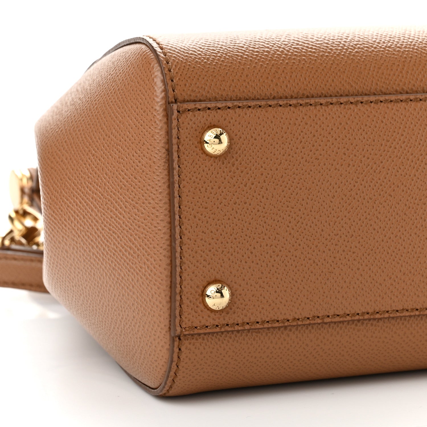 Dolce & Gabbana Dauphine Medium Miss Sicily Satchel Caramello 7 of 8