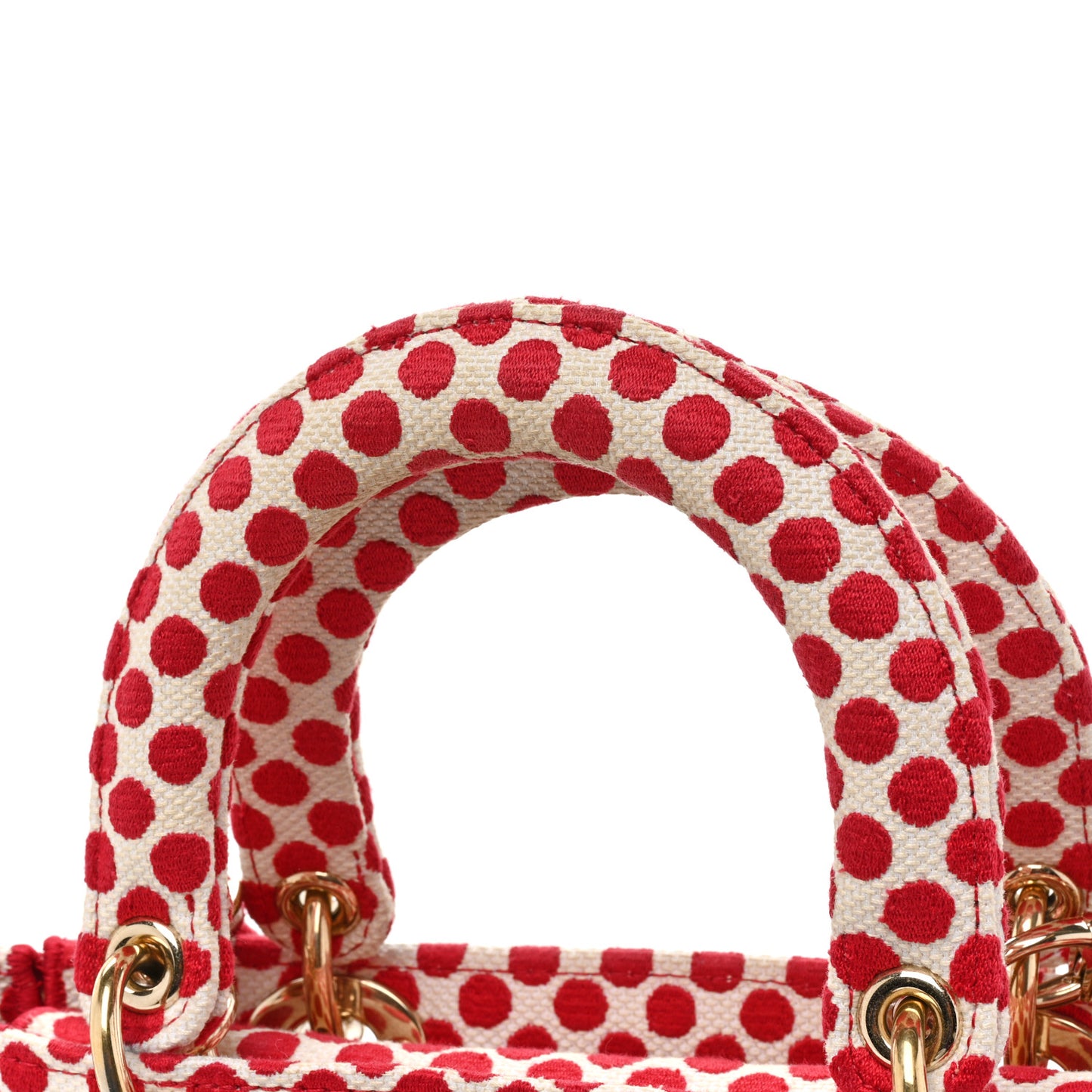 Canvas Medium DiorAmour Dots Lady D-Lite Red