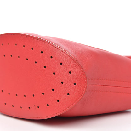 Delvaux Taurillon Mini Pin Bucket Coral 8 of 11