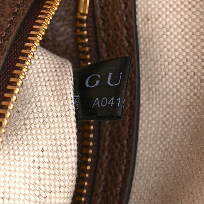 Gucci GG Supreme Monogram Web Small Ophidia Top Handle Bag Beige Ebony 8 of 11