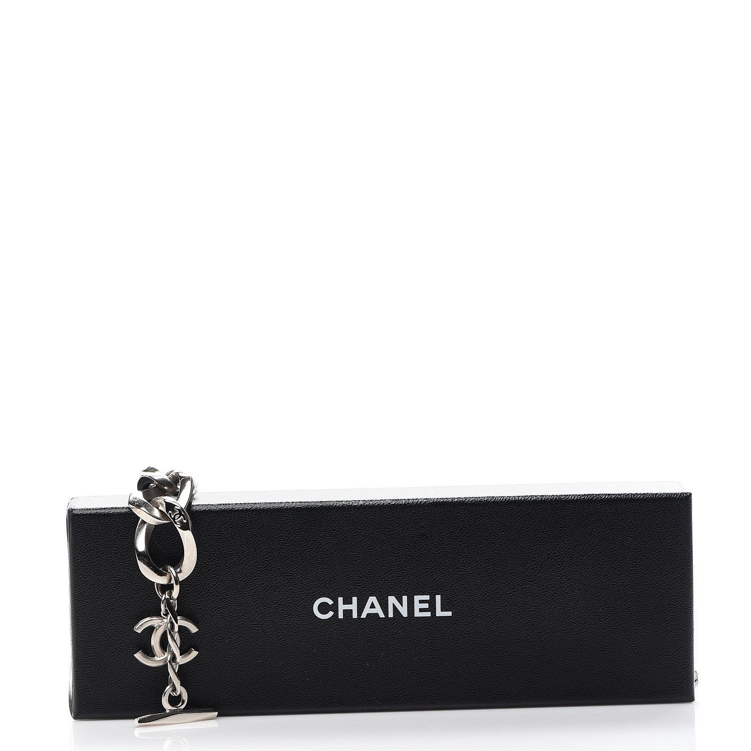 Chanel Chain Link CC Bracelet Silver 3 of 3