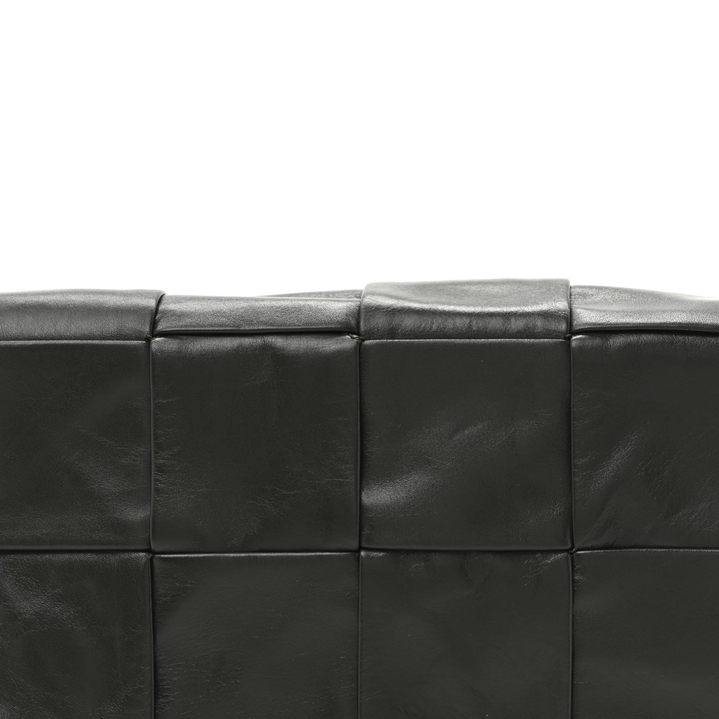 Paper Calfskin Intrecciato Cassette Belt Bag Raintree