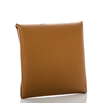 Hermes Epsom Bastia Coin Purse Gold 3 of 7