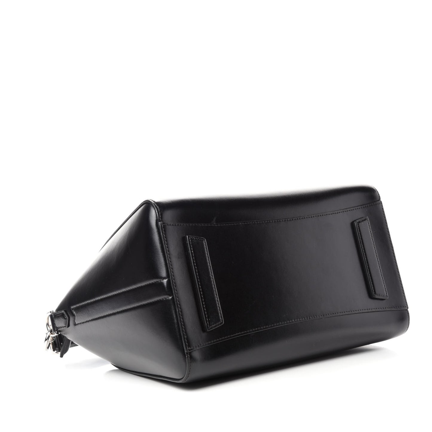 Shiny Lord Calfskin Medium Antigona Black