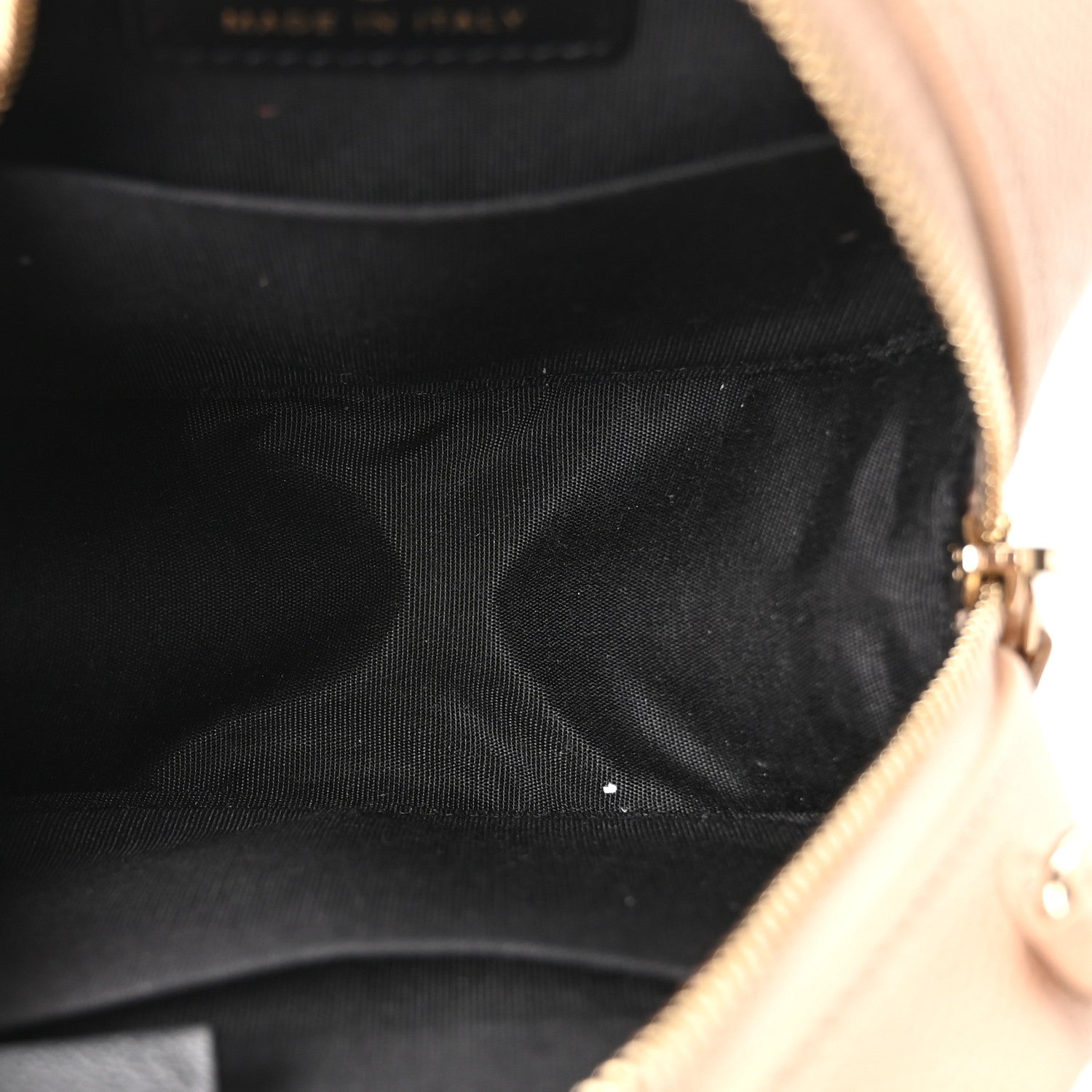 Chanel Caviar Quilted Round Filigree Crossbody Beige Black 5 of 10