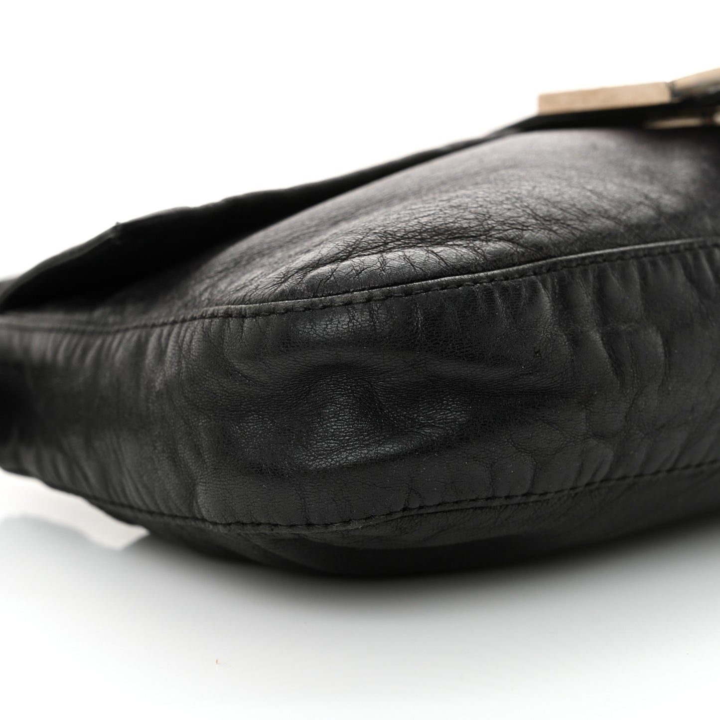 Calfskin Baguette Black