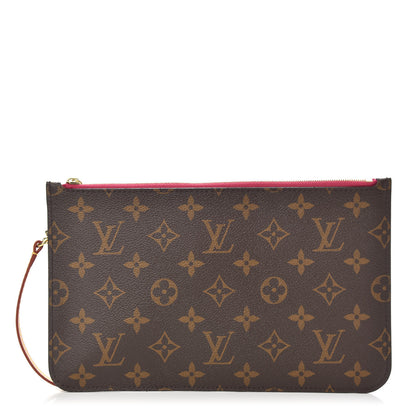 Louis Vuitton Monogram Neverfull MM GM Pochette Pivoine 1 of 7