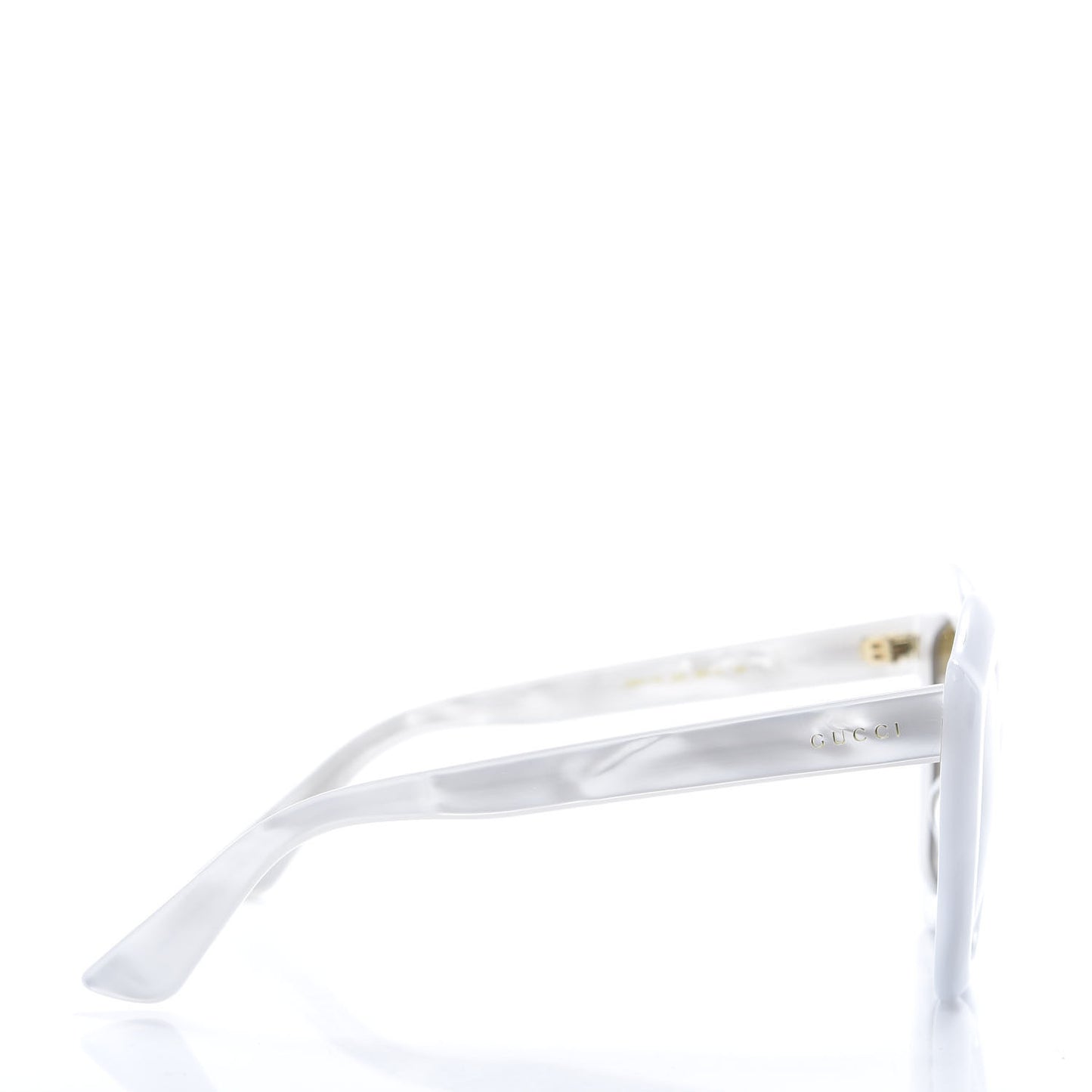 Acetate Cat Eye GG0117S Sunglasses White