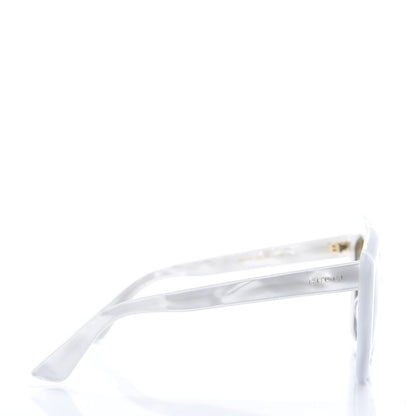 Gucci Acetate Cat Eye GG0117S Sunglasses White 3 of 8