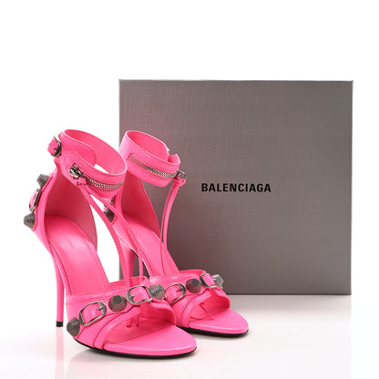 Balenciaga Agneau Arena Cagole 110mm Sandals 36 Fluo Pink 9 of 9