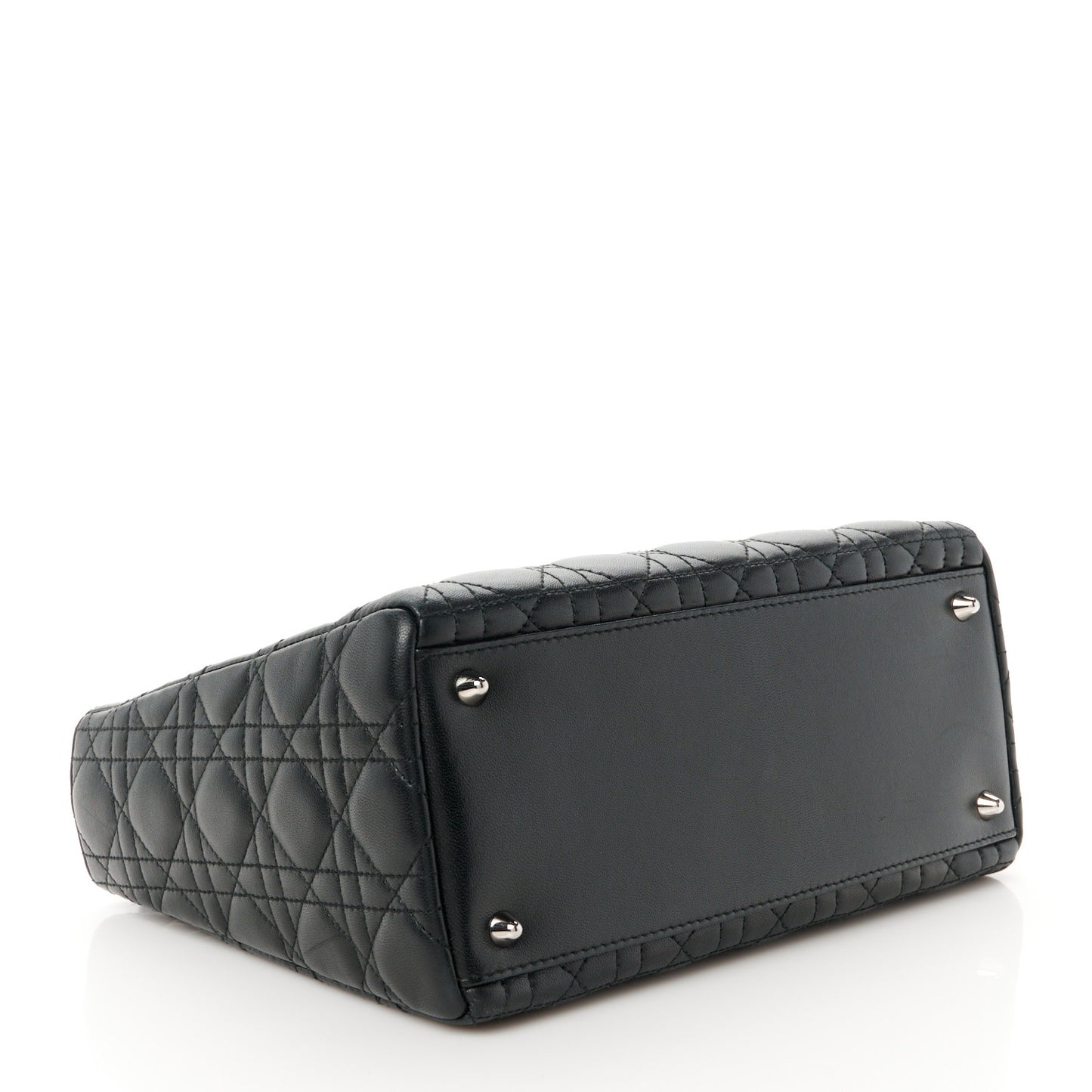 Lambskin Quilted Card Holder Wallet Fuchsia