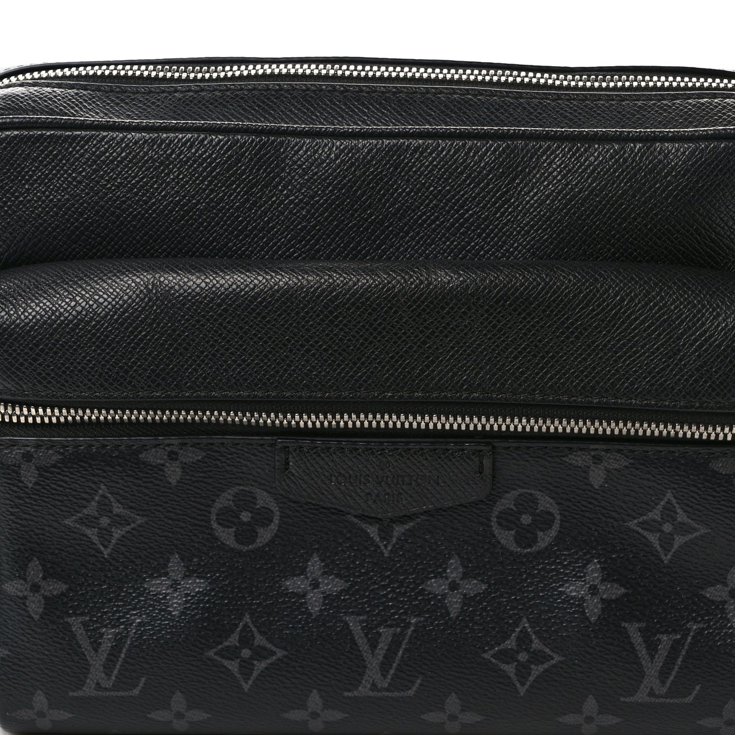 LOUIS VUITTON Taiga Monogram Eclipse Outdoor Messenger Black