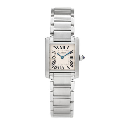 Cartier Stainless Steel 20mm Tank Francaise Quartz Watch 1 of 4