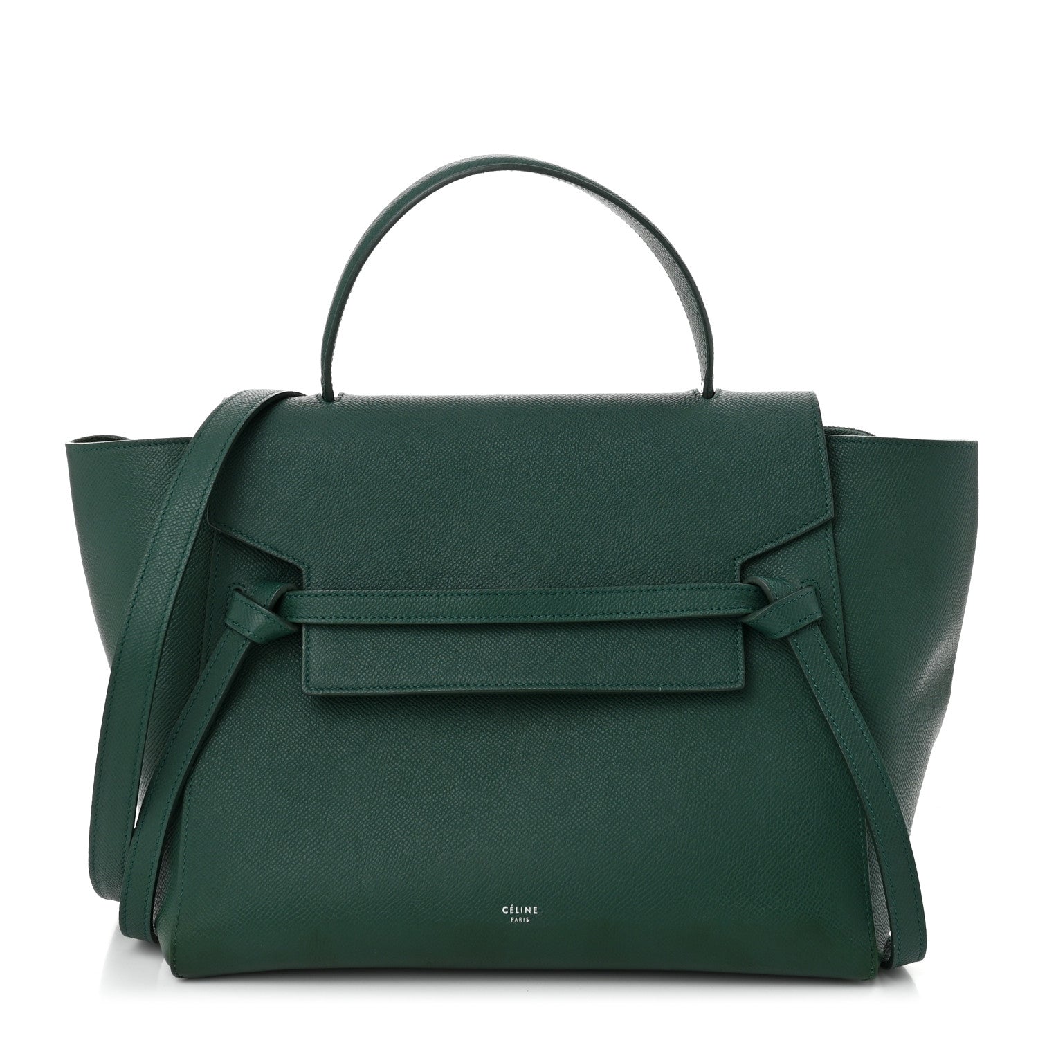 Celine Grained Calfskin Mini Belt Bag Light Emerald 1 of 12