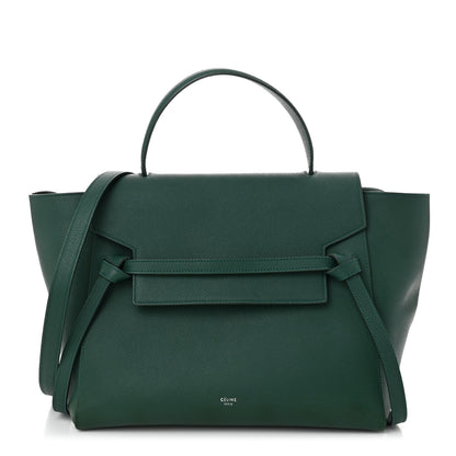 Celine Grained Calfskin Mini Belt Bag Light Emerald 1 of 12