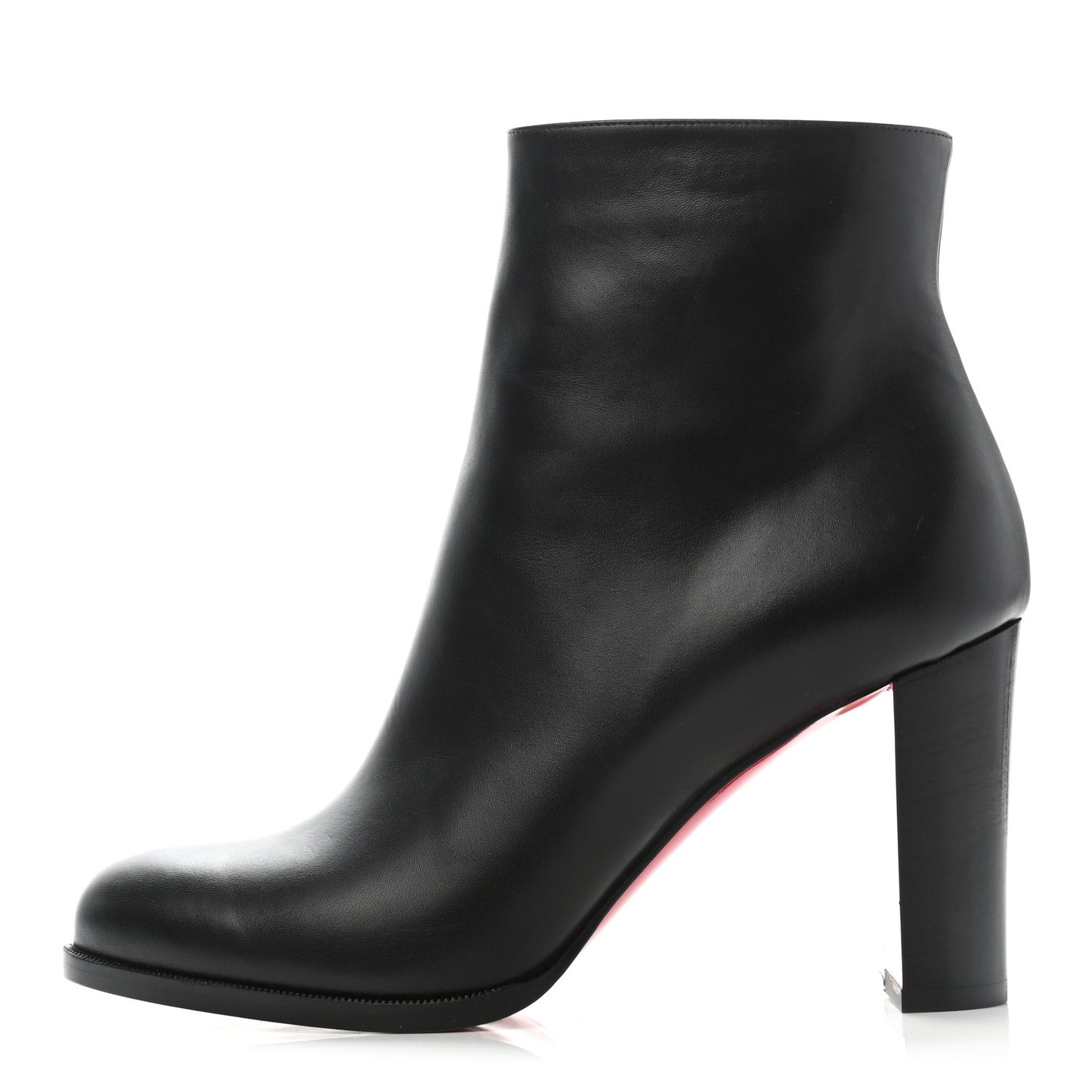 Calfskin Adox 85 Ankle Boots 38.5 Black