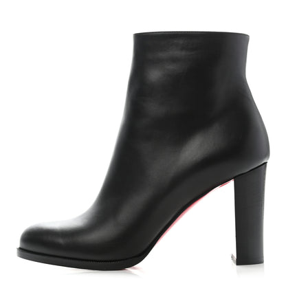 Christian Louboutin Calfskin Adox 85 Ankle Boots 38.5 Black 1 of 9