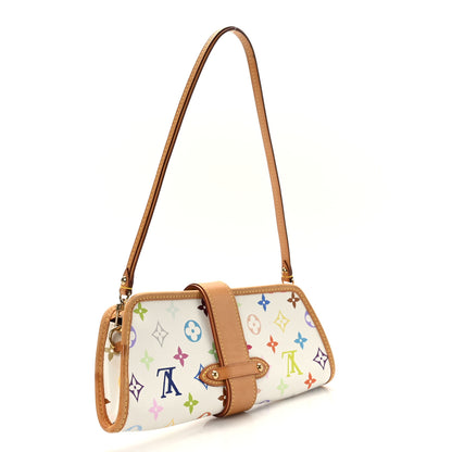 Louis Vuitton Monogram Multicolor Shirley White 3 of 8