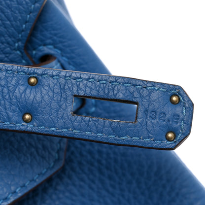 Hermes Togo BIRKIN 30 Mykonos 7 of 14