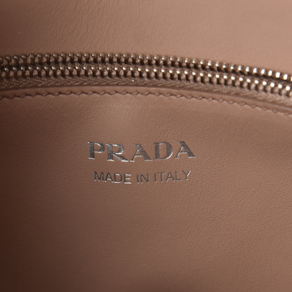 Prada Saffiano Cuir Calfskin Monochrome Shoulder Bag Cipria Fuoco 6 of 9
