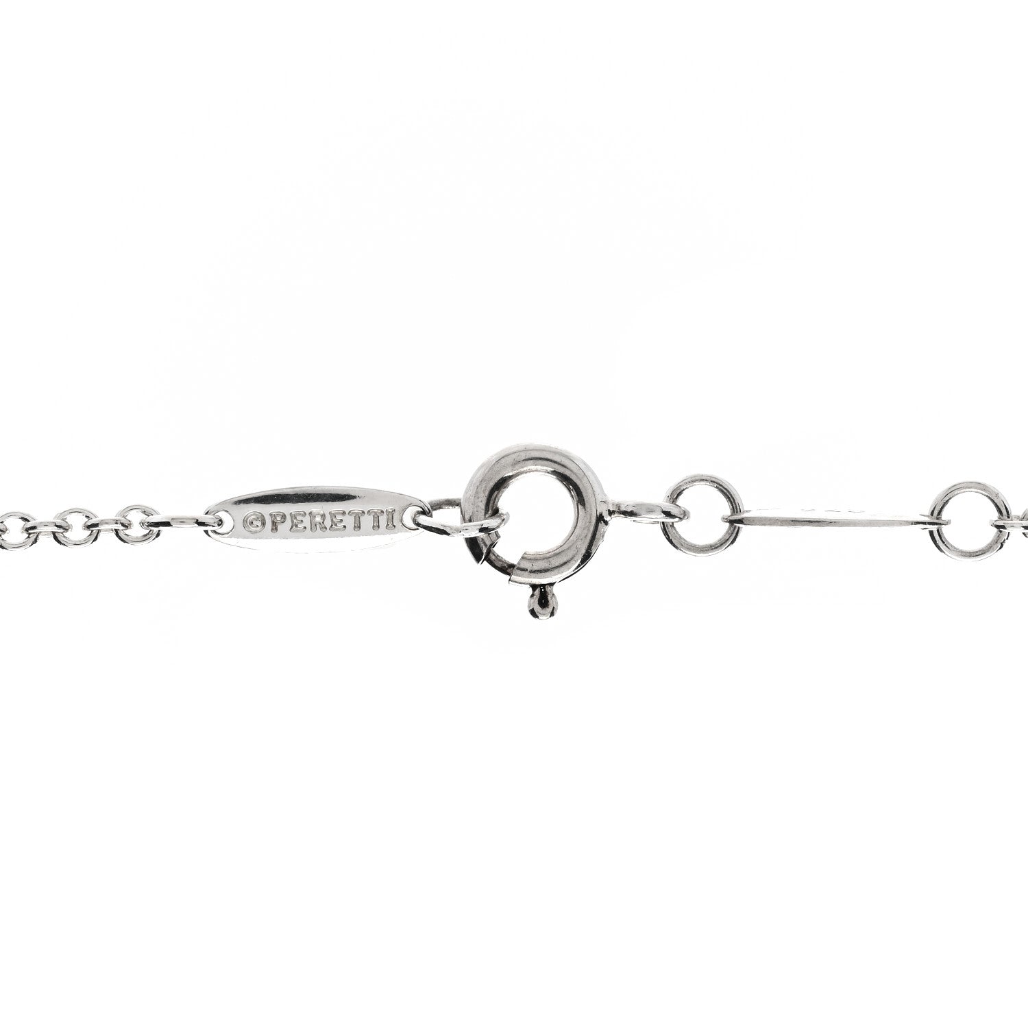 Tiffany Sterling Silver Small Elsa Peretti Bottle Pendant Necklace 5 of 6