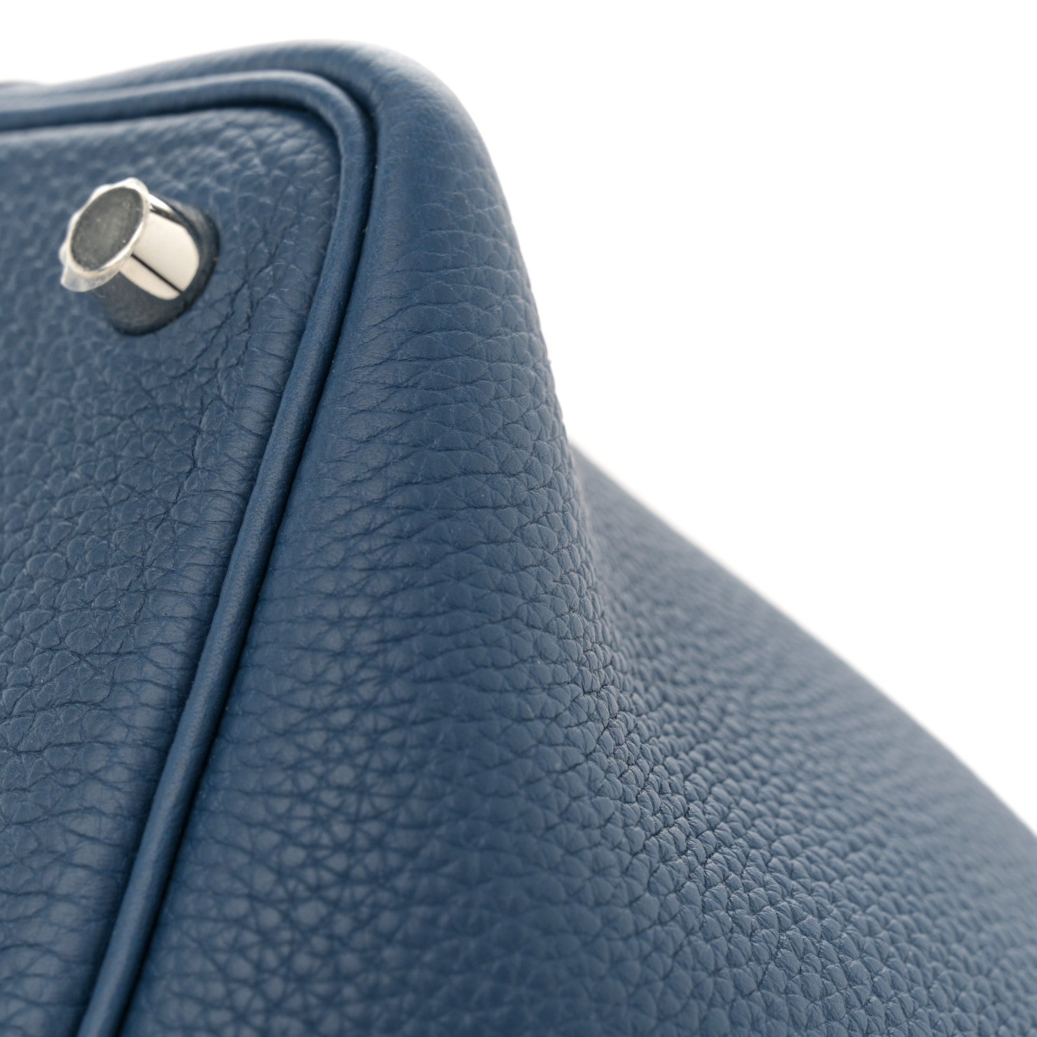 Hermes Taurillon Maurice Picotin Lock 18 PM Deep Blue 11 of 12