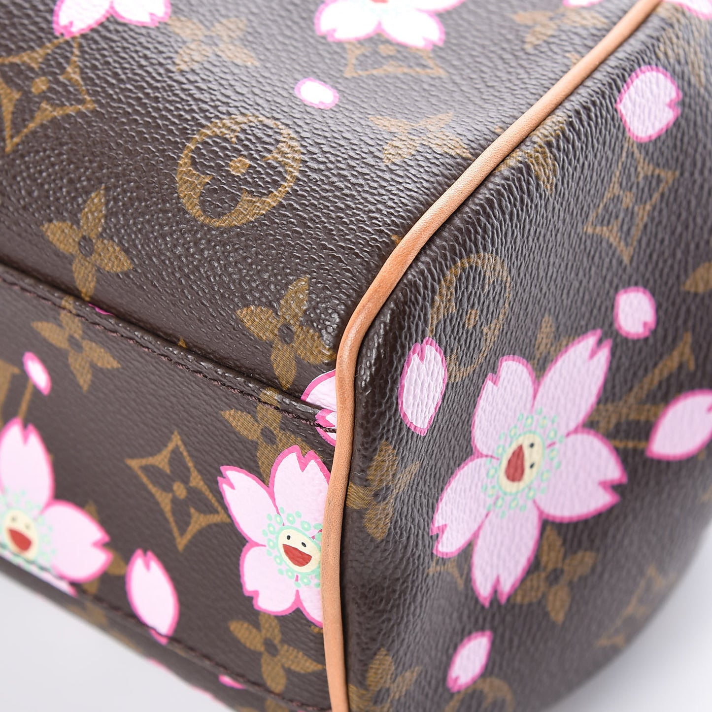 Monogram Cherry Blossom Sac Retro Bag Brown
