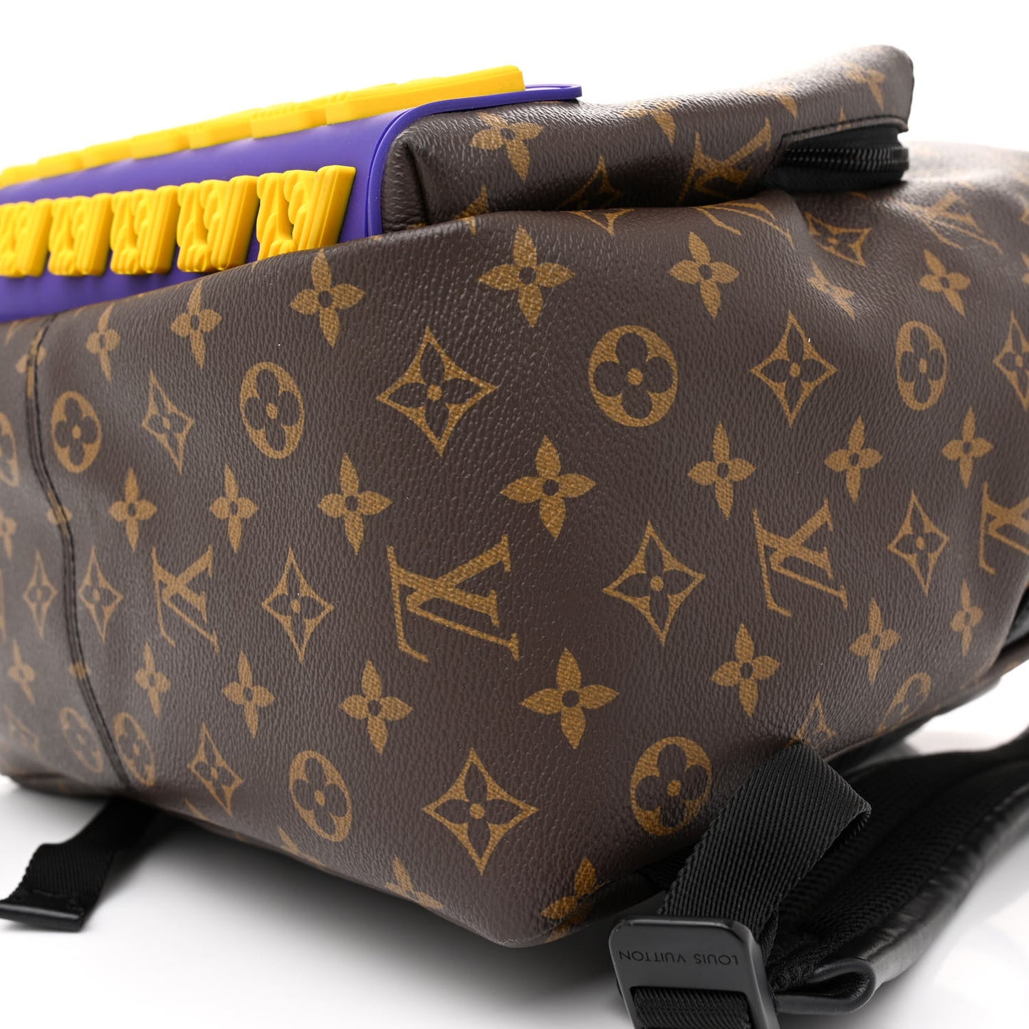 Monogram LV Rubber Discovery Backpack Multicolor