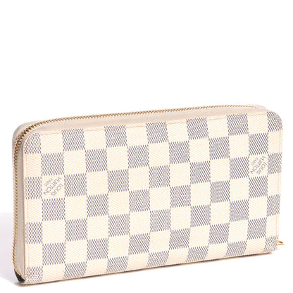 Louis Vuitton Damier Azur Zippy Organizer Wallet 3 of 7