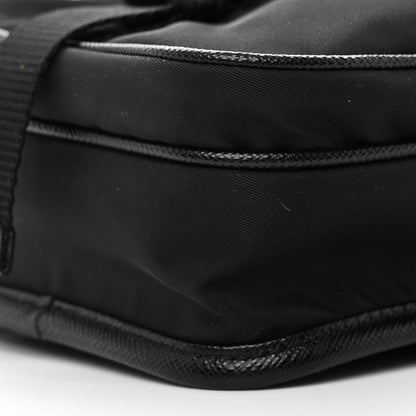 Prada Re-Nylon Saffiano Mini Pocket Single Snap Buckle Messenger Bag Black 10 of 10